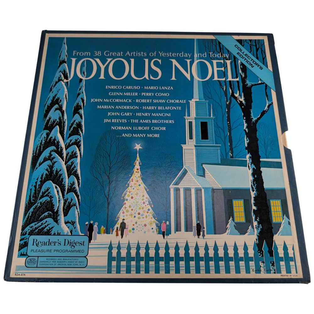 Christmas Through the Years Readers Digest RD4-143 5 LP 1984 Wrong Box